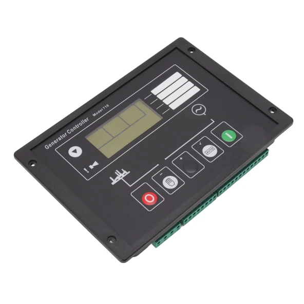 Jeneratör Seti Kontrol Paneli, Otomatik Çalıştırma Durdurma ABS LCD Jeneratör Kontrol Modülü ürün görseli 1