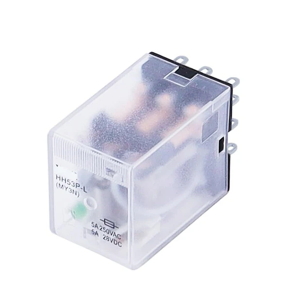 NURII Mikro Mini Röle Bobini Genel Amaçlı Ara Elektrik HH53P MY3NJ MY3 11 Pin DC6V/12V/DC24V/36V/48V/110V/220V(DC110V) ürün görseli 1