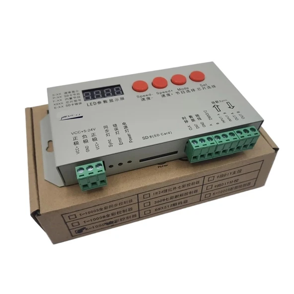 TADZKKIWM T1000s K1000s Denetleyici WS2812B WS2811 APA102 T1000S WS2813 LED 2048 Piksel Programcı DC5-24V(K1000S) ürün görseli 1