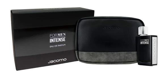 Jacomo For Men Intense Set, makyaj çantalı ürün görseli 1