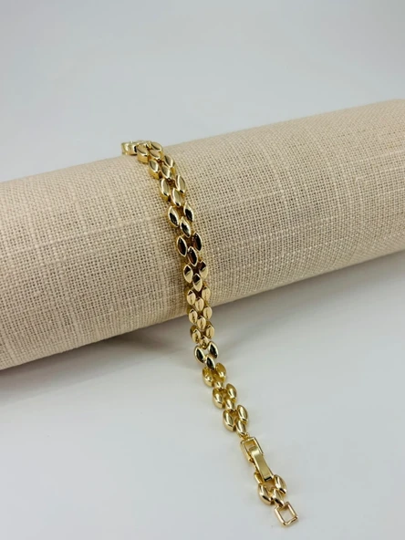 Renk  Pirinç Cm Bileklik 17+2 Cm  - Kbl0501 ürün görseli 1