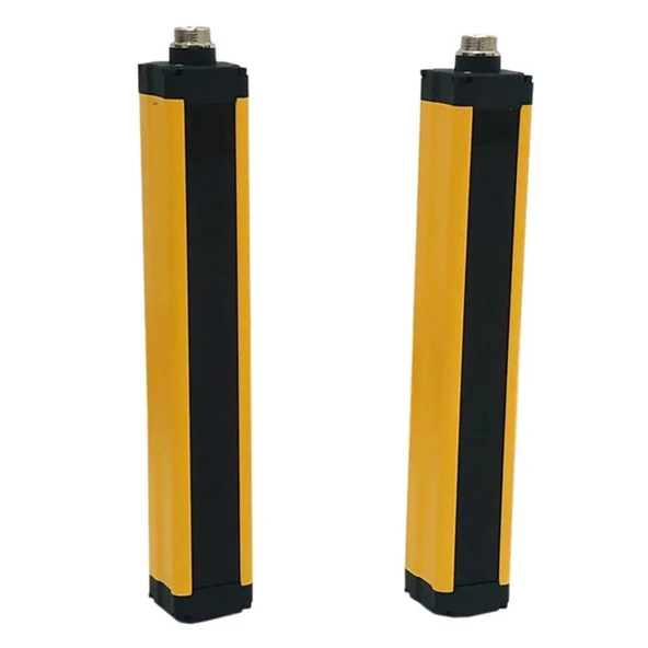 UOUOBEAR 20 mm 6 bar ışık perdesi sensör anahtarı güvenlik ışık ızgarası güvenlik cihazı DC 24 V uzaktan kumanda alıcısını korur NPN (maks tarama 3,5 m, NPN) ürün görseli 1