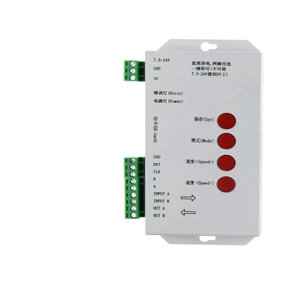 TADZKKIWM T1000s K1000s Denetleyici WS2812B WS2811 APA102 T1000S WS2813 LED 2048 Piksel Programcı DC5-24V(T1000S) ürün görseli 1