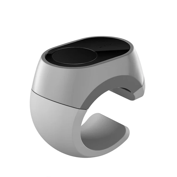 Müzik, Fare ve Fotoğraf için Bluetooth Uzaktan Kumanda Halkası - iPhone, iPad, iOS ve Android, Tablet ile uyumlu - Gri ürün görseli 1