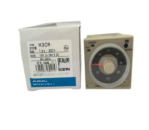 H3CR-A8 8 Pin H3CR-A 11 Pin Zaman Rölesi/Zamanlayıcı 100-240V AC, 12V-48V/AC/DC, 24-240V AC/DC(Boyut:H3CR-A8 24-240VAC-DC) ürün görseli 1