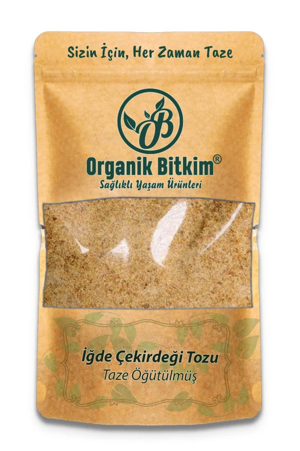 Organik Bitkim İğde Çekirdeği Tozu (Öğütülmüş) 250 gr ürün görseli 1