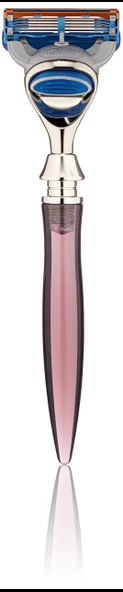eShave 5 Bıçaklı Tıraş Makinesi Mor - Nikel / Mor Saplı ürün görseli 1