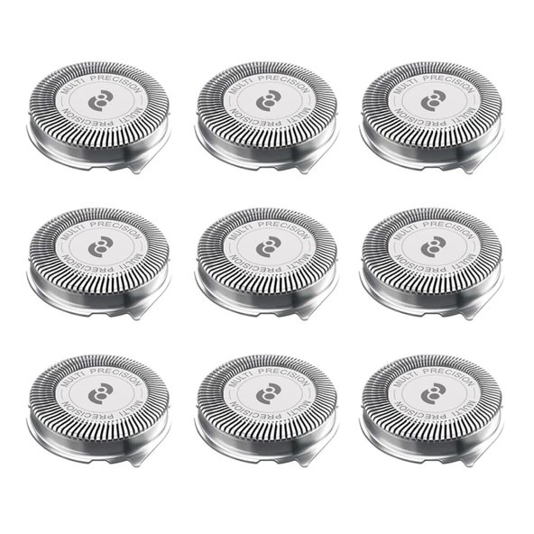 Philips Norelco Tıraş Makinesi Serisi için HQ8 Yedek Başlıklar (9'lu Paket) ürün görseli 1