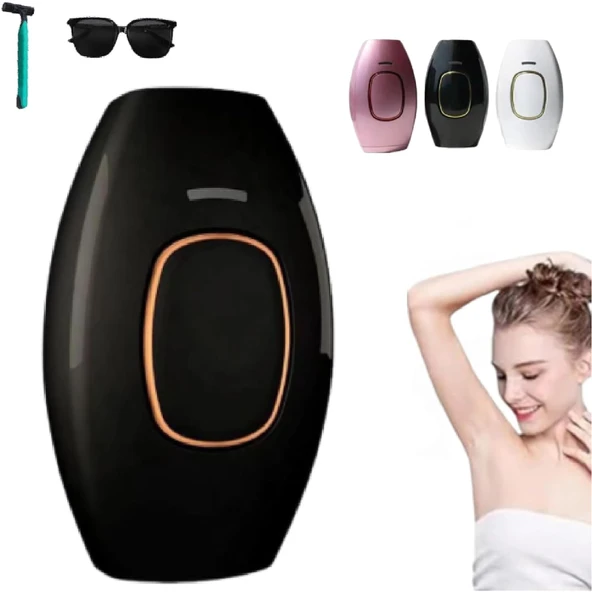 Bloomy Luminology IPL Epilatör Vücut ve Yüz Erkekler ve Kadınlar için 5 Enerji Seviyesi (Siyah) ürün görseli 1