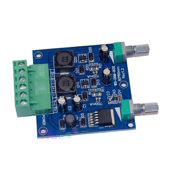 TADZKKIWM Manuel Düğme LED Sabit Akım Dimmer 350MA/700MA * 2 Kanal 512 Kontrol Cihazı DC 12V-24V Giriş Karartma 2CH Dekoder (WS-DIM-2CH 700MA) ürün görseli 1