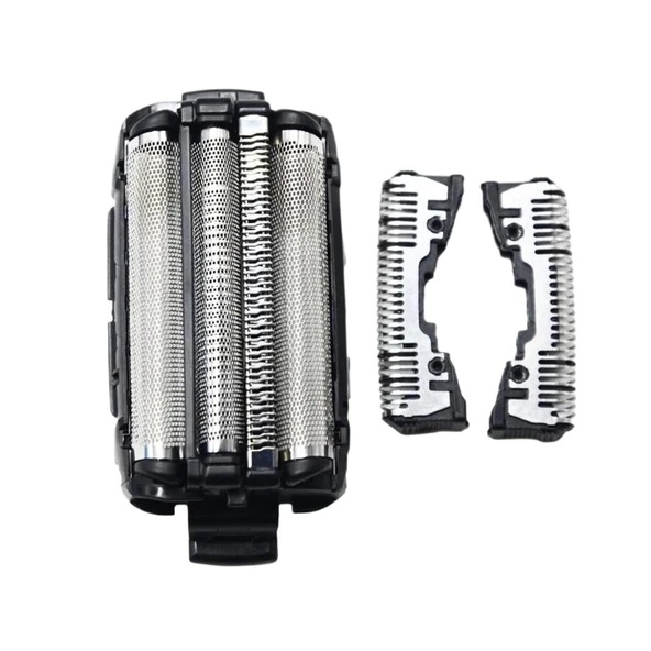 Panasonic ile uyumlu, tıraş makinesi WES9167 kesme kafası ağ ES-LA12 SF21 SF23 RF31 RF34 RF41 LF30 LF50 LF51 LF70 LF71 Örgü Bıçağı (Bir set) ürün görseli 1