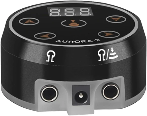 Aurora 2 Dövme Güç Kaynağı Yükseltme Güç Kaynağı ile Dijital LCD Güç Kaynağı Mini LED Dokunmatik Yüzey Dövme Aksesuarları, Siyah 2 ürün görseli 1