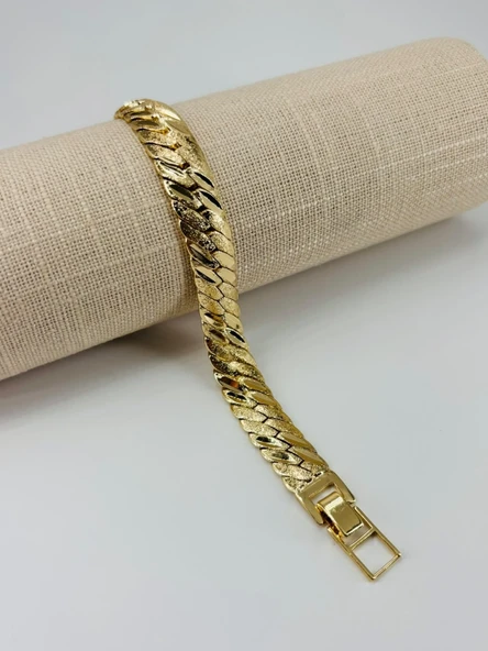 Renk  Pirinç Cm Bileklik 17+2 Cm  - Kbl0539 ürün görseli 1