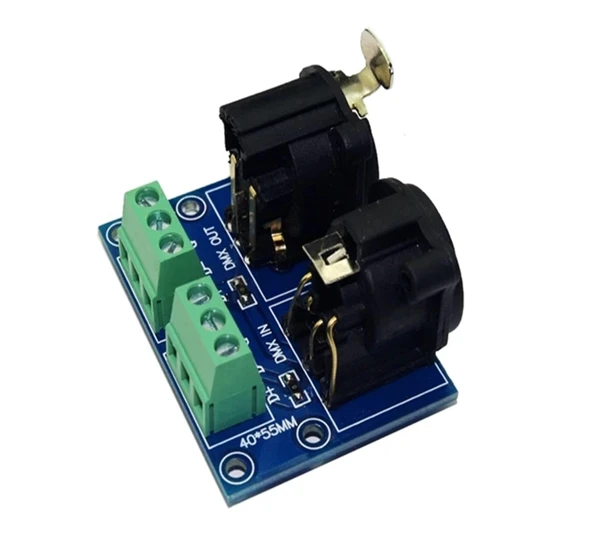 LED Dekoder Denetleyicisi için TADZKKIWM DMX512 Röle Konnektörü XLR3-3P/XLR5-3P(XLR5-3P) ürün görseli 1