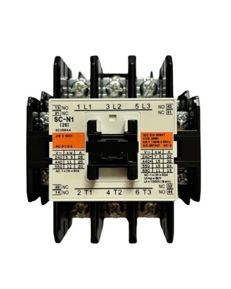 UOUOBEAR güç kontaktörü AC kontaktörü SC-N1 AC110V/220V/380V (SC-N1 AC200-240V) ürün görseli 1