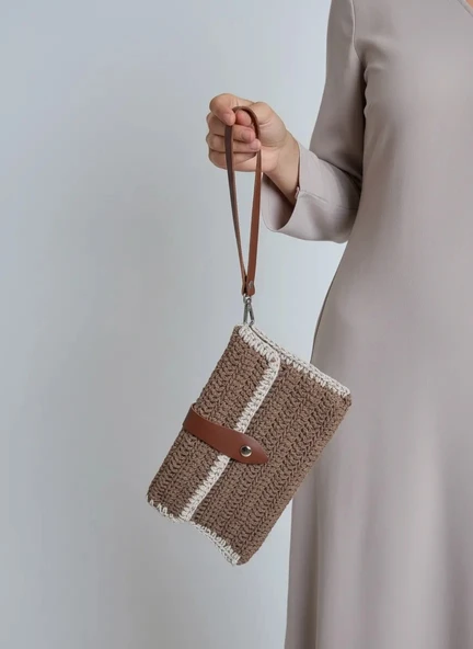 Koton İp Clutch Çanta - Resim 2