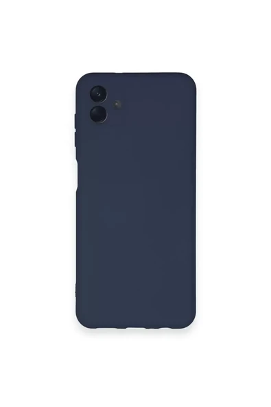Newface Samsung Galaxy A04 Kılıf Nano içi Kadife Silikon - Lacivert ürün görseli 1