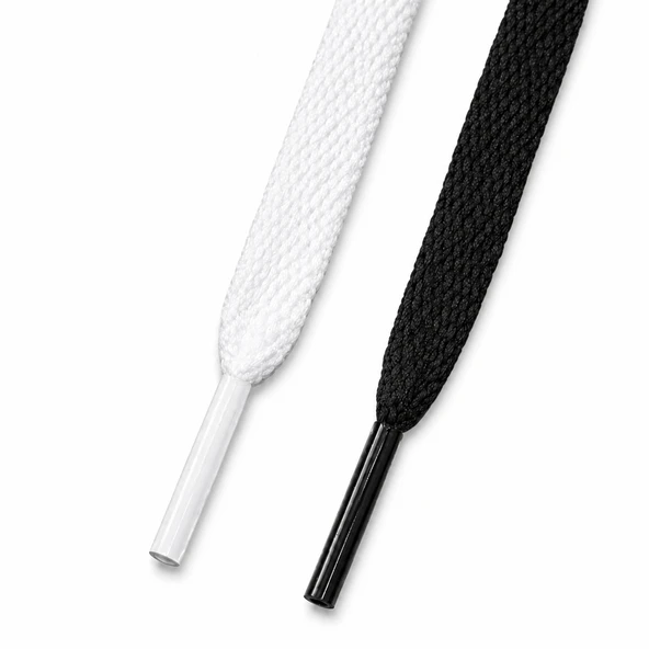 BLACK FLEX TRES ACTİVE BAĞCIK SİYAH BEYAZ SERİ - Resim 2