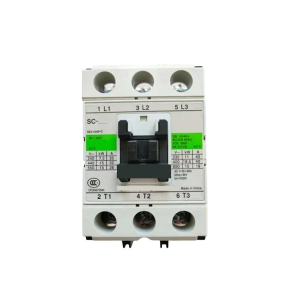 UOUOBEAR güç kontaktörü AC kontaktörü SC-E3P (AC220V) ürün görseli 1
