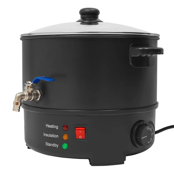 VonVVer Ağda Isıtıcı 8L - Ağda Isıtıcı 1000W Elektrikli Ağda Isıtıcı 50-100°C Sıcaklık Ayarlanabilir 5 dakika Ön Isıtma Süresi Ağda Isıtıcı Çift Kaplı Epilasyon 34x32cm ürün görseli 1