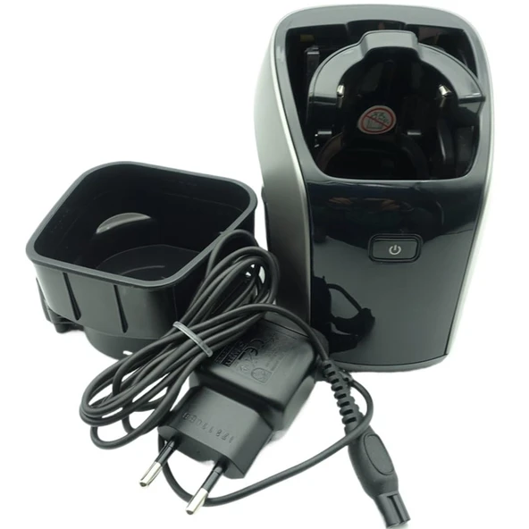 Philips RQ1050 RQ1055 RQ1060 RQ1065 RQ1075 RQ1080 RQ1085 RQ1090 RQ1095 ile uyumlu şarj istasyonu, yedek tıraş makinesi şarj cihazı (AB) ürün görseli 1