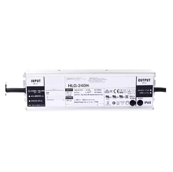 UOUOBEAR anahtarlamalı güç kaynağı HLG-240H HLG-240H-12A HLG-240H-15A HLG-240H-24A HLG-240H-30A HLG-240H-48A HLG-240H-24 HLG 240H 240W (Boyut: HLG-240H-48A, Renkli) : 240W) ürün görseli 1