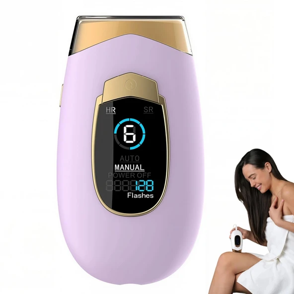 Onlybabe, 990.000 flaşlı IPL tüy alma cihazı 2026 2 mod 6 seviye Vücut yüz özel bölgesi için CE sertifikalı tüy alma cihazı 15 dakikalık tüm vücut BOROFLOAT cam cilt sensörü ürün görseli 1