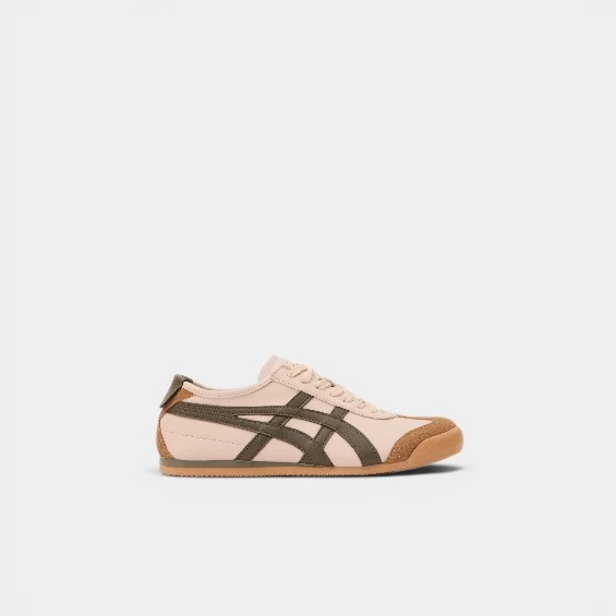 eTAYGER ORİGİNAL UNİSEX RETRO SNEAKER KREM-HAKİ AYAKKABI 36-45 ürün görseli 1
