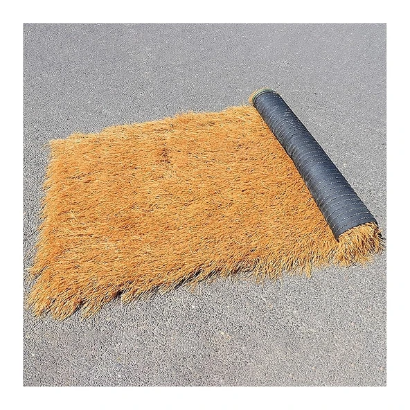 Pujindu Sentetik Saz Çatı, Meksika Tarzı Sahte Palmiye Saman Rulo, Sahte Saman, Açık Bar Partileri için Sahte Palmiye Saman Ruloları (1x4m/39.4x157.5in) ürün görseli 1