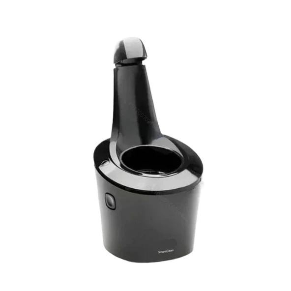 SmartClean sistemine sahip Philips Norelco tıraş makinesi modelleri S5107, S5106, S55xx, S7xxx ve S9xxx ile uyumlu tıraş makinesi temizleme istasyonu. ürün görseli 1