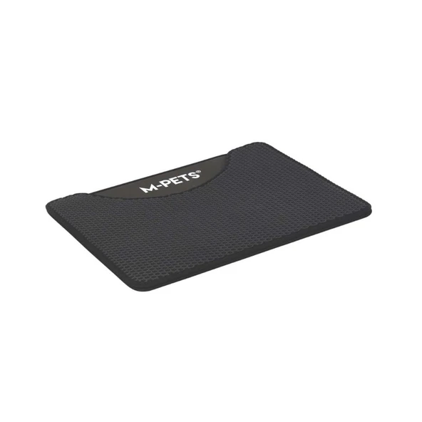 M-Pets Duplex Elekli Siyah Kedi Kumu Paspası 60 x 45 Cm ürün görseli 1