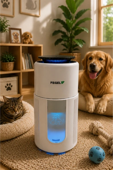 FG-202 Akıllı WiFi Destekli 4 Katmanlı H13 HEPA Hava Temizleyici ürün görseli 1