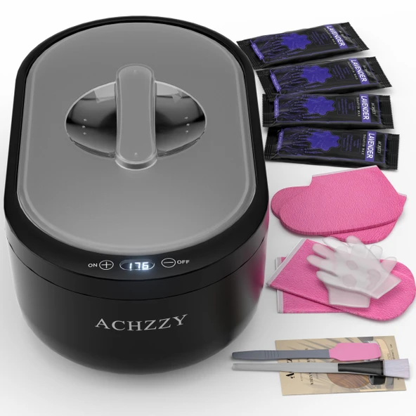 El ve Ayaklar için Achzzy Parafin Ağda Makinesi - 2000ml Parafin Ağda Isıtıcı, Sıcaklık ve Rezervasyon Modu, Termostatik Isıtıcı, Besleyici ve Nemlendirici, Parafin Banyoları için İdeal ürün görseli 1