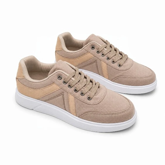 BLACK FLEX ERKEK KANVAS CASUAL AYAKKABI  BEJ 40-44 ürün görseli 1