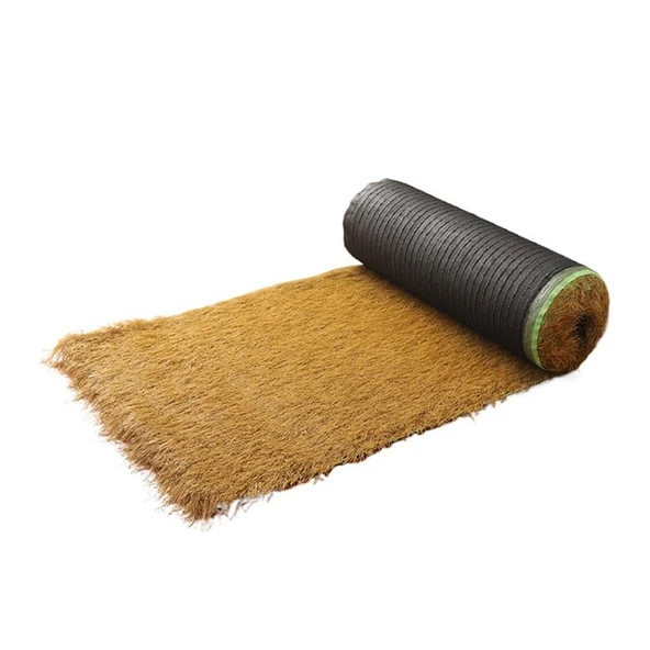 pujindu Sentetik hasır çatı, Meksika suni hasır rulosu, suni hasır rulosu, bahçe çiti, veranda, veranda, havuz, plaj için saman rulosu (kahverengi, 1 x 3 m/39,4 x 118 inç) ürün görseli 1