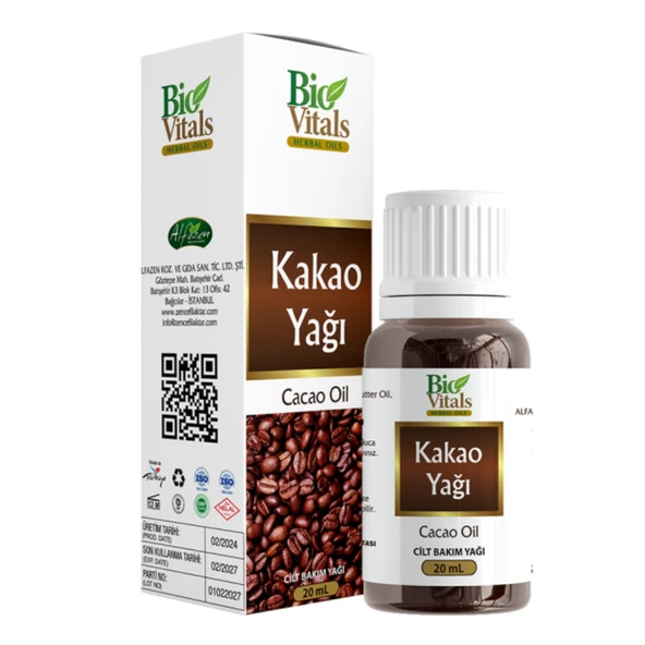 Bio Vitals Kakao Yağı 20 ml ürün görseli 1