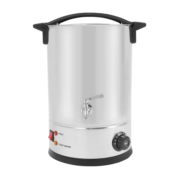 Mum Yapımı Mum için 11.7L Büyük Balmumu Eritici, Elektrikli Balmumu DIY Balmumu Eritici Kiti 30-110°C Sıcaklık Kontrolü, Paslanmaz Çelik Elektrikli Balmumu Eritme Potası ürün görseli 1