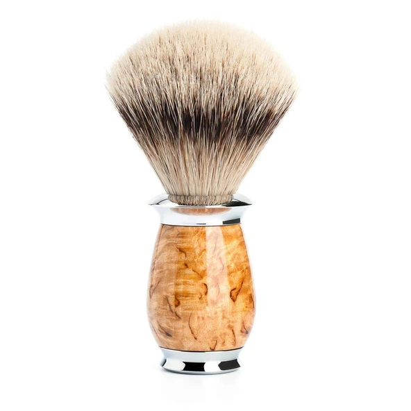 Mühle 091H55 Karelya Masur huş ağacı ile Purist Silvertip porsuk kılı ürün görseli 1