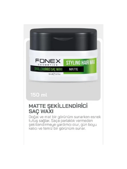 Fonex Fnx Matte Effect Wax 150 Ml ürün görseli 1