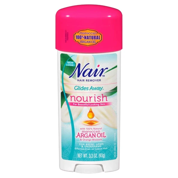 Nair Saç Çıkarıcı Argan Yağıyla Kayarak Uzaklaşıyor 3.3oz by Nair ürün görseli 1