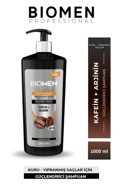 Professional Kafein&arjinin Kuru Ve Yıpranmış Saçlar Için Şampuan 1000 ml ürün görseli 1