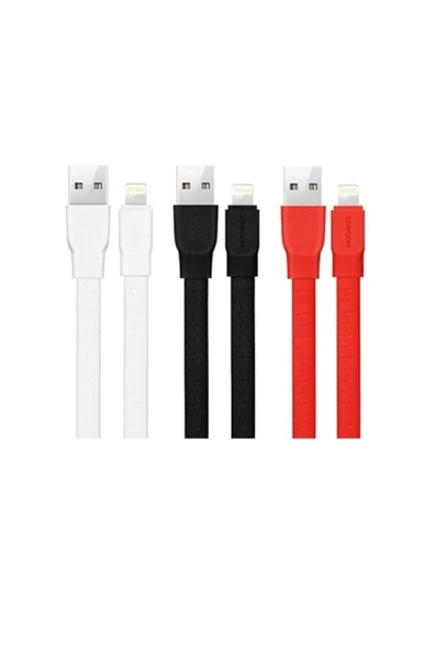 Joyroom JR-S118 İphone Lightning USB Hızlı Şarj ve Data Kablosu 1m Beyaz ürün görseli 1