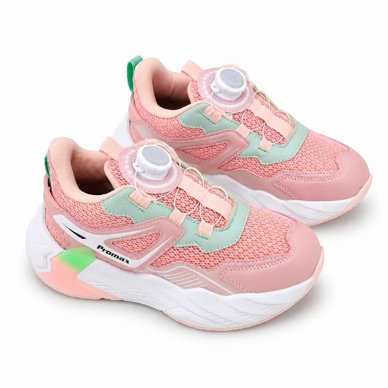 PROMAX NEO AKILLI BAĞCIKLI ÇOCUK SPOR AYAKKABI PEMBE 31-35 ürün görseli 1