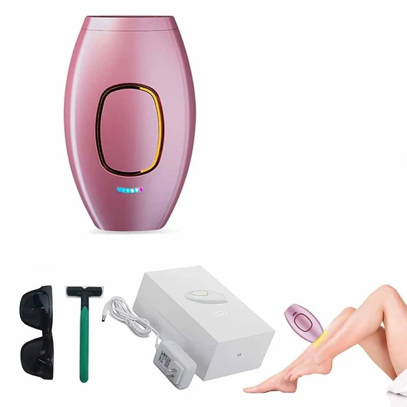 Luxderm Glowora Silk3 IPL Epilatör Lazer Kalıcı Epilasyon Lazer Epilatör 5 Enerji Seviyesi 2 Mod IPL Epilatör Kadın Koltuk Altı Bacaklar Vücut ürün görseli 1