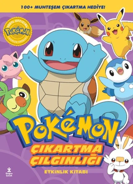 Pokemon - Squirtle Çıkartma Çılgınlığı Etkinlik Kitabı ürün görseli 1