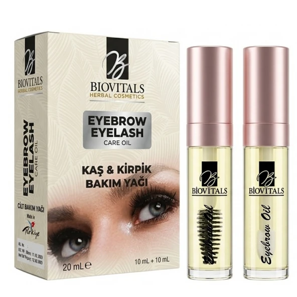 Bio Vitals Kaş ve Kirpik Bakım Yağı 20 ml ürün görseli 1