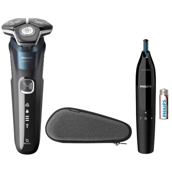 Philips Su Geçirmez Şarj Edilebilir Elektrikli Tıraş Makinesi - S5889-11 ürün görseli 1
