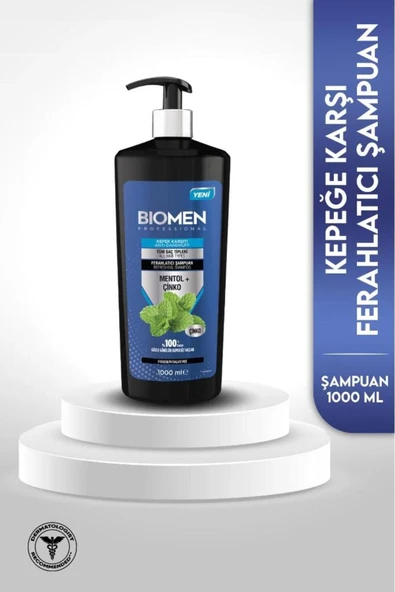 ŞAMPUAN 1000ML KEPEK KARŞITI MENTOLLÜ ürün görseli 1