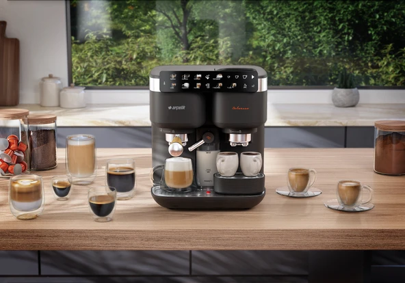 Arçelik TEM 9690 Telvesso® Türk Kahvesi Makinesi & Yarı Otomatik Espresso Makinesi ürün görseli 1