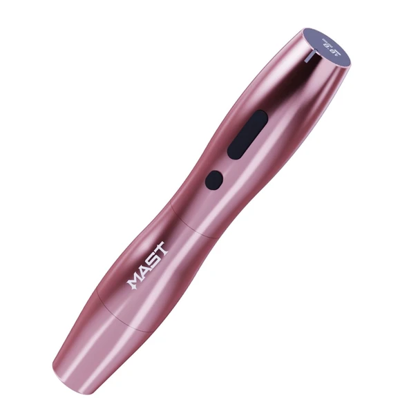 Direk Dövme Makinesi P20 Kablosuz Rotary Dövme Makinesi Microblading Dövme Kalemi 1 adet Pil 2.5mm Kontur Uzunluğu Kaş Eyeliner Dudak Pembe ürün görseli 1